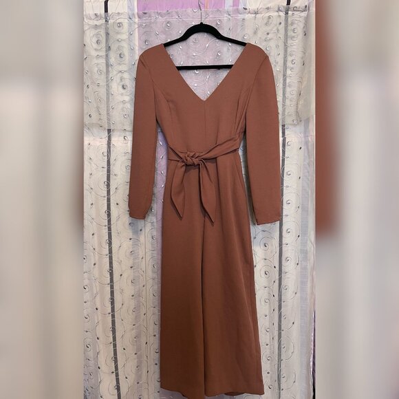 Aritzia Wilfred Ecoulement Jumpsuit in Dusty Rose Size 0 - Picture 1 of 5